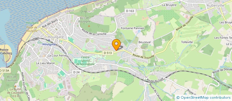 localisation de l'entreprise LABLAP - LABORATOIRES DE LA PAROLE  HOULGATE