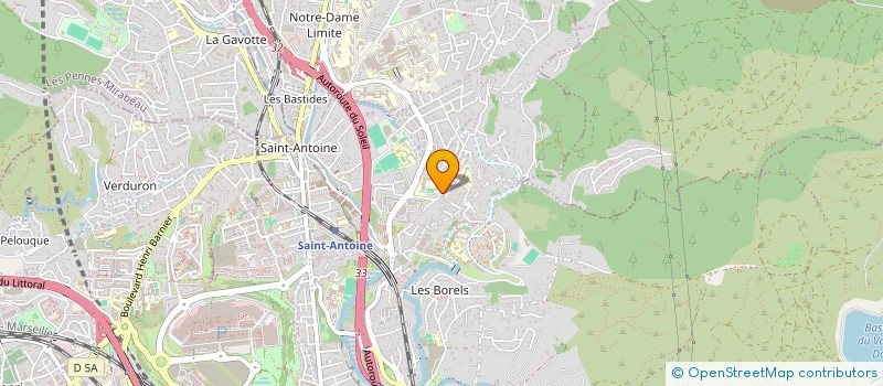 localisation de l'entreprise LABLAZE à MARSEILLE