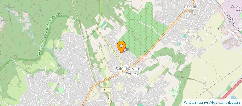 localisation de l'entreprise LABLEC GRESI  SAINT-NAZAIRE-LES-EYMES