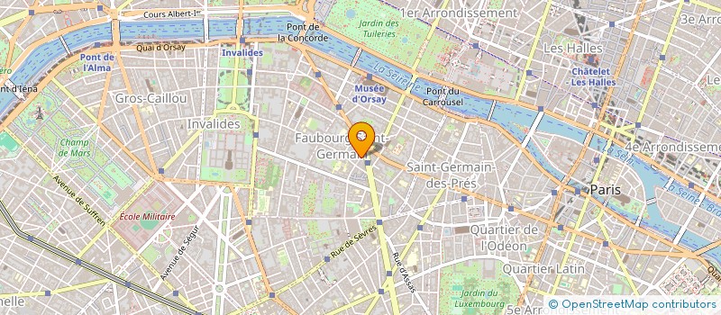localisation de l'entreprise LABM GENDRAULT MANCY TALLOBRE à PARIS