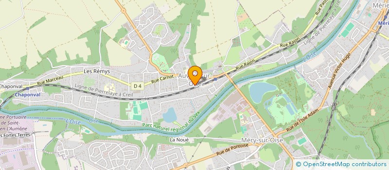 localisation de l'entreprise LABMUSEE  AUVERS-SUR-OISE