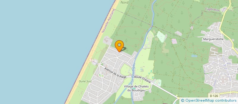 localisation de l'entreprise LABN IMMOBILIER  LABENNE