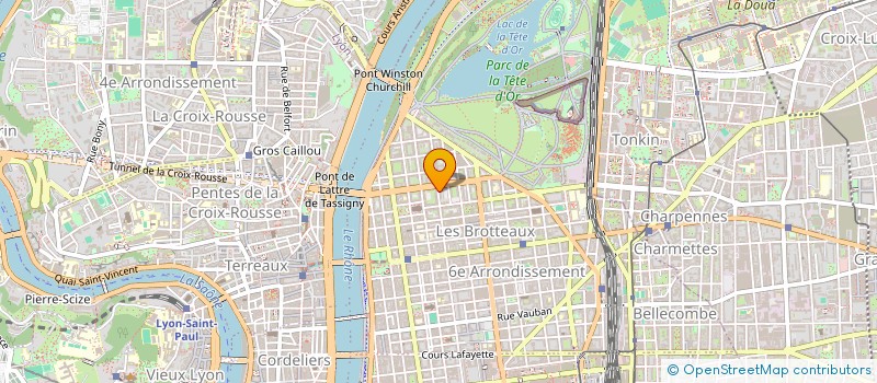 localisation de l'entreprise LABO 21 à LYON