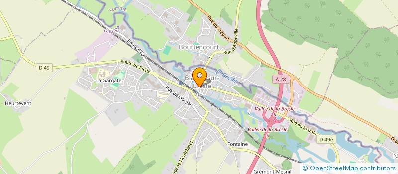 localisation de l'entreprise LABO à BLANGY-SUR-BRESLE