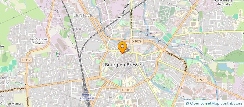 localisation de l'entreprise LABO ANALYSES BIOLOGIE MEDICALE BICHAT à BOURG-EN-BRESSE