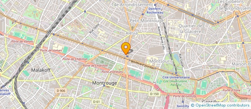 localisation de l'entreprise LABO ANALYSES MEDICALES BIOLOGIQUES à PARIS