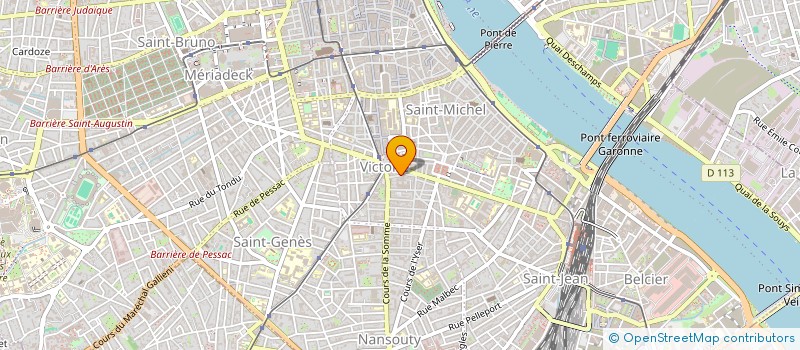 localisation de l'entreprise LABO B  BORDEAUX