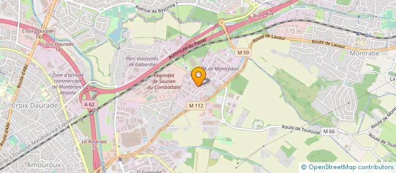 localisation de l'entreprise LABO BTP TOULOUSE à L'UNION