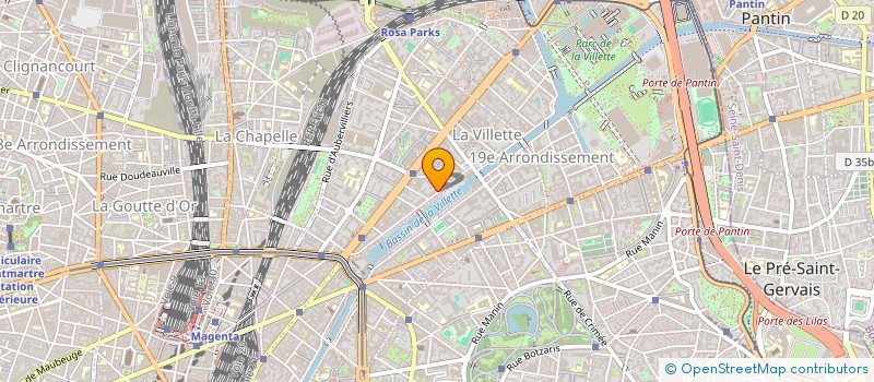 localisation de l'entreprise LABO - COMPAGNIE à LILLE