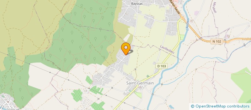 localisation de l'entreprise LABO DE GIULIA  LAVILLEDIEU