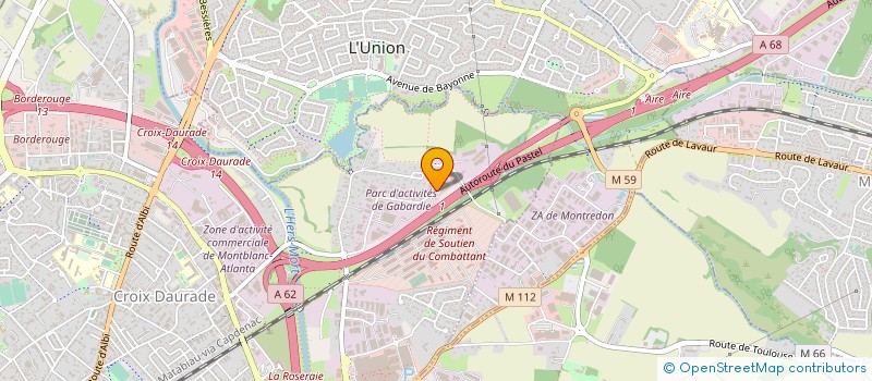localisation de l'entreprise LABO DE LA POMME à TOULOUSE