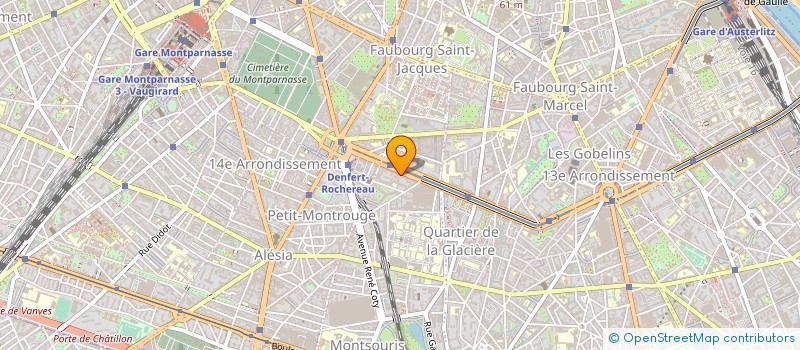 localisation de l'entreprise LABO DENTAIRE DHONT ET STENDARDI à PARIS