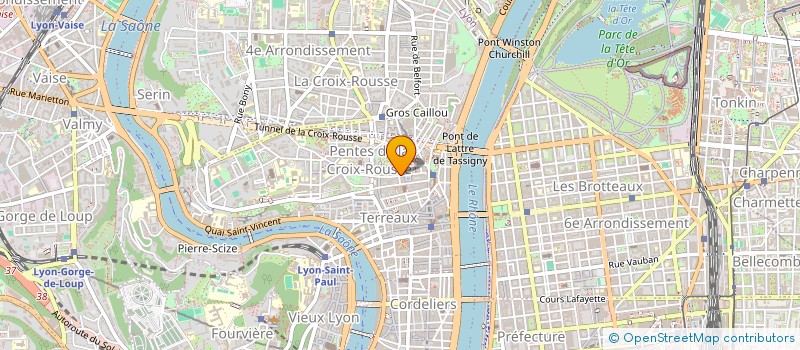 localisation de l'entreprise LABO DES PPENTES à LYON