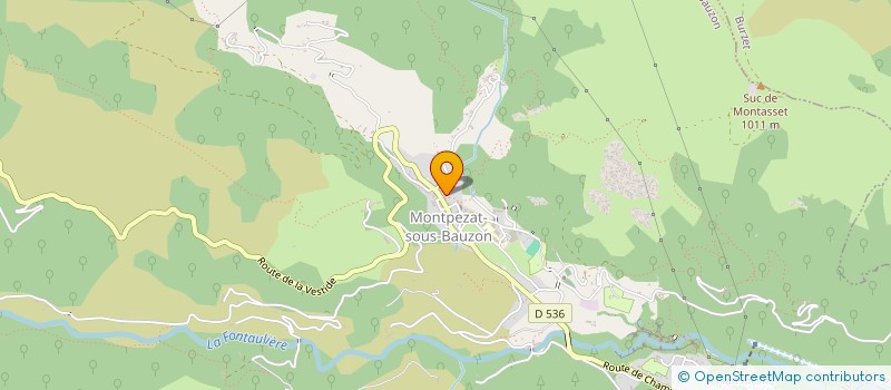 localisation de l'entreprise LABO DIFFUSION à MONTPEZAT-SOUS-BAUZON