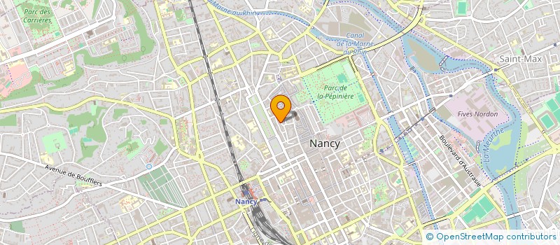 localisation de l'entreprise LABO DIFFUSION EST à NANCY