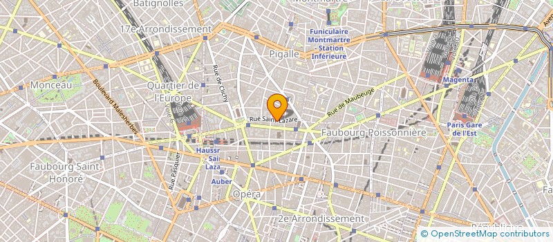 localisation de l'entreprise LABO ELECTROFRANCE à PARIS