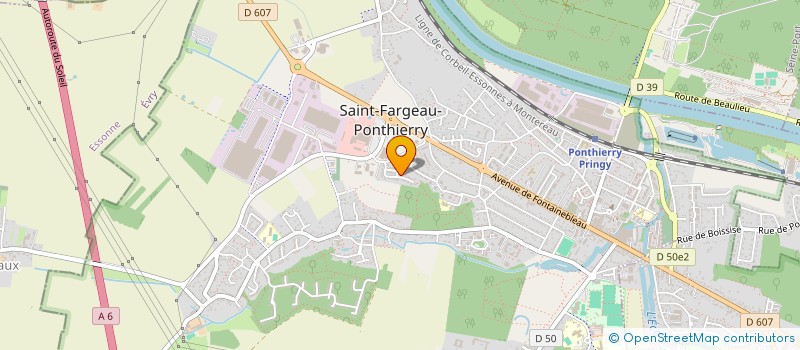 localisation de l'entreprise LABO EURO DISPOSITIFS INSTRUMENTATION ME à SAINT-FARGEAU-PONTHIERRY