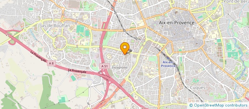 localisation de l'entreprise LABO JEAN MONNET  AIX-EN-PROVENCE