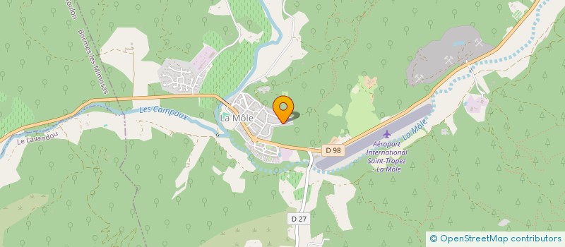 localisation de l'entreprise LABO M  LA MOLE