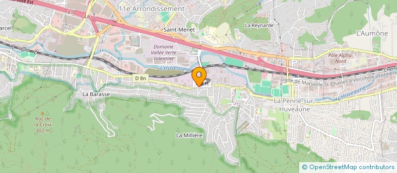 localisation de l'entreprise LABO MAISON CESAR à MARSEILLE