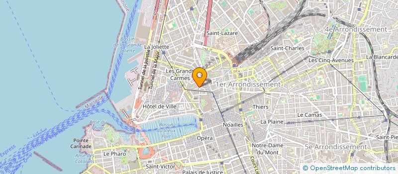 localisation de l'entreprise LABO MATEMAX à MARSEILLE
