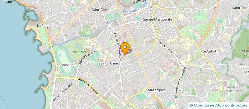 localisation de l'entreprise LABO MICRO BIO SUR DESINF ET ANTISEPT à MARSEILLE
