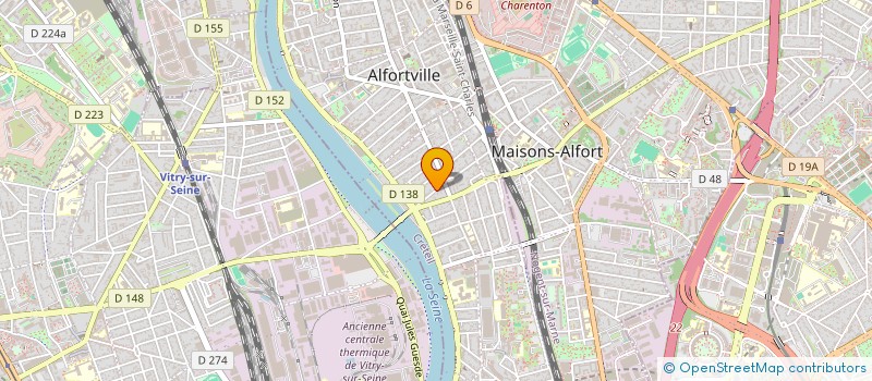 localisation de l'entreprise LABO MUSIC à ALFORTVILLE