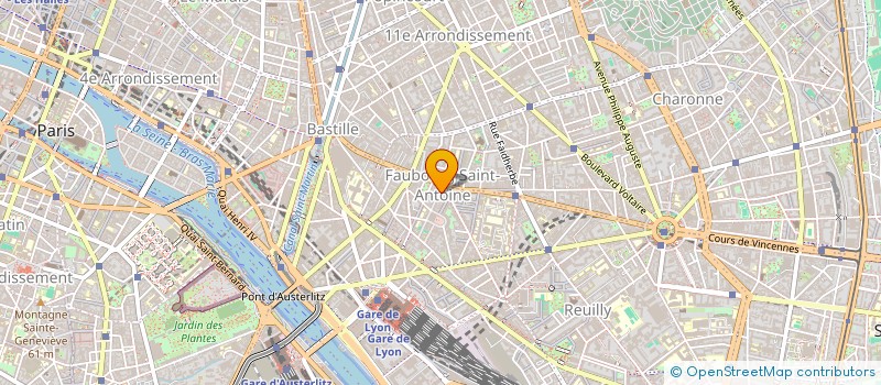 localisation de l'entreprise LABO PHOTO D'ALIGRES  PARIS