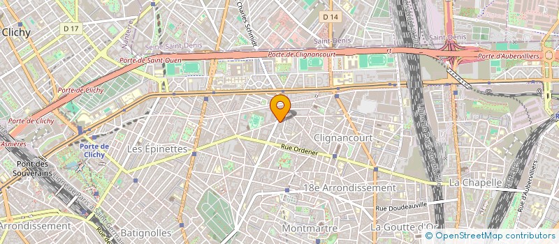 localisation de l'entreprise LABO PIGEON COMMUNICATION à PARIS