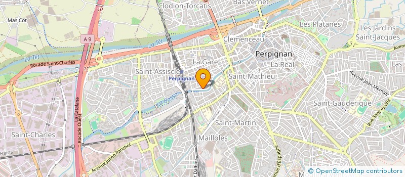 localisation de l'entreprise LABO PROTHES DENT ANATO PHYSIO CATALUNYA à PERPIGNAN