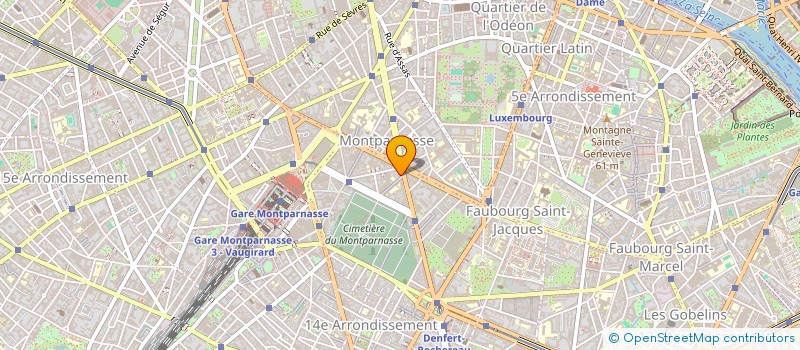 localisation de l'entreprise LABO SERVICES à PARIS