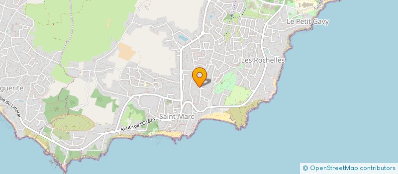 localisation de l'entreprise LABO-VISION à SAINT-NAZAIRE
