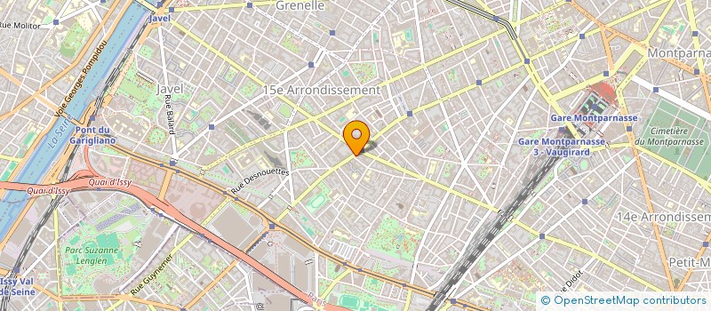 localisation de l'entreprise LABO XV à PARIS