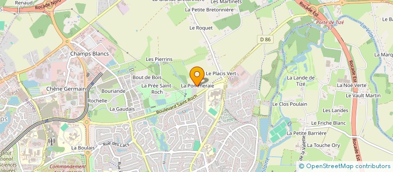localisation de l'entreprise LABOCCESSON à CESSON-SEVIGNE