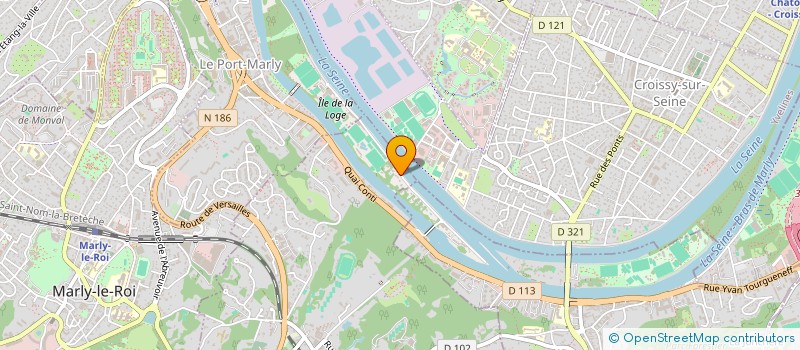 localisation de l'entreprise LABOCOS  LOUVECIENNES