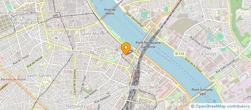 localisation de l'entreprise LABOCUBE  BORDEAUX