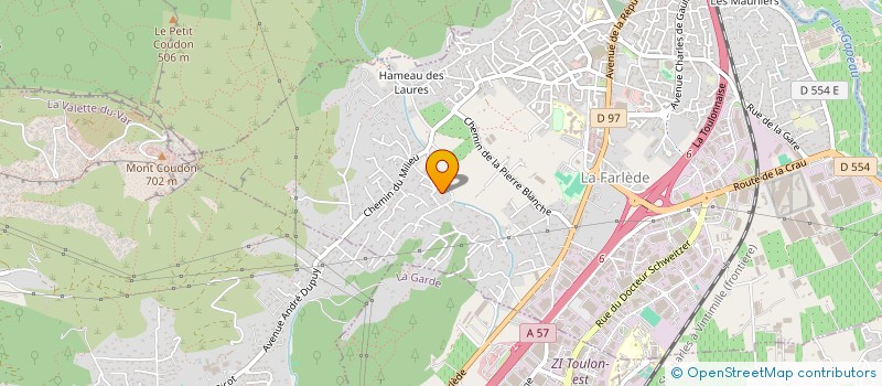 localisation de l'entreprise LABOCUERS  LA FARLEDE