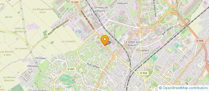 localisation de l'entreprise LABOISSIERE BOIS ET DERIVES à BLOIS