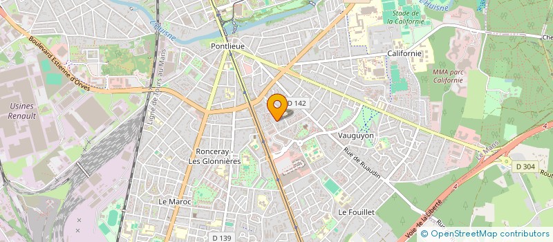 localisation de l'entreprise LABOITANOU à LE MANS