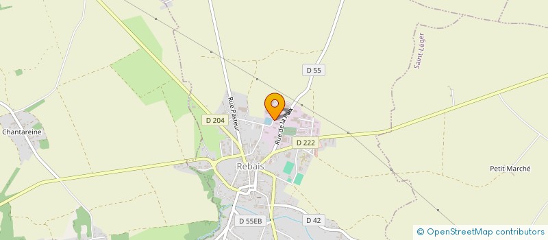 localisation de l'entreprise LABOLOGIC  REBAIS