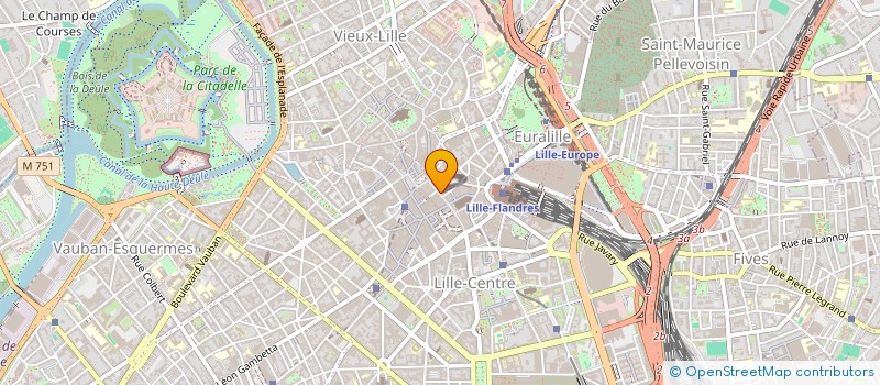 localisation de l'entreprise LABOMOB UN LABORATOIRE DU PRESENT à LILLE