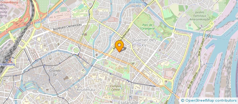 localisation de l'entreprise LABOMODE GROUP à STRASBOURG