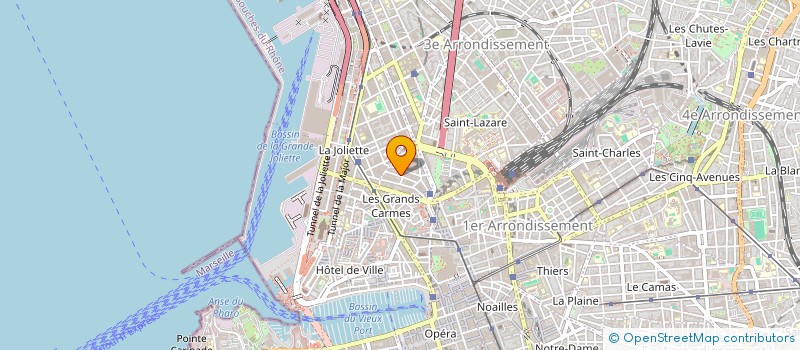 localisation de l'entreprise LABOMOTRICE à MARSEILLE