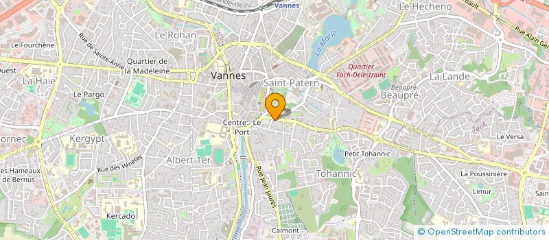 localisation de l'entreprise LABONAPP à VANNES