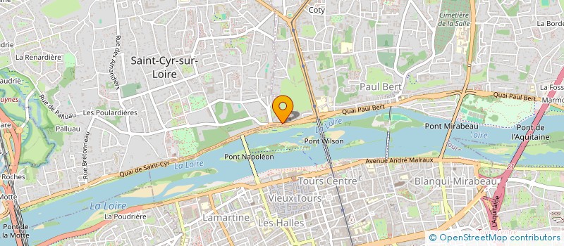 localisation de l'entreprise LABONNETANTE  SAINT-CYR-SUR-LOIRE