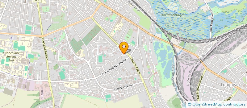 localisation de l'entreprise LABOPACK à AMIENS