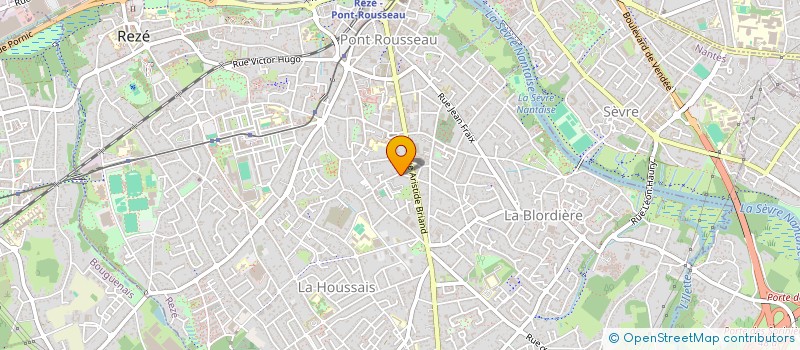 localisation de l'entreprise LABOR  REZE