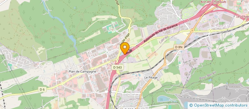 localisation de l'entreprise LABOR APPLIC COLLEC INDUS à CABRIES
