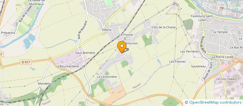 localisation de l'entreprise LABOR ET CONSTANTIA  NAVEIL