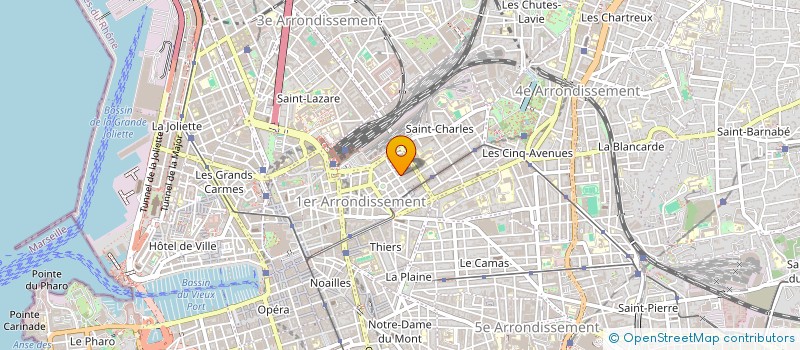localisation de l'entreprise LABOR MEDIT ANALY RECHE SCIEN SOCIAL à MARSEILLE